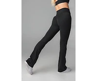 Vitality Women's Cloud Ii Flared High-Rise Trouser Pant Midnight