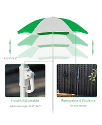 Outsunny Kids Picnic Table, and Water Table, Kids Outdoor Furniture