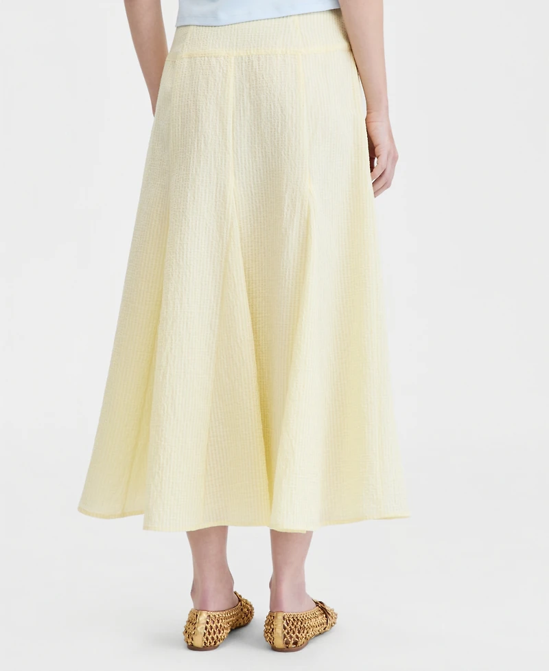On 34th Women's Seersucker Midi Skirt, Macy's Exclusive