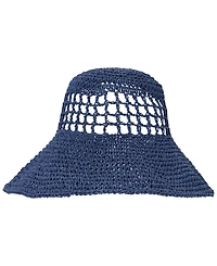 Lauren Ralph Crochet Open Crown Sun Hat