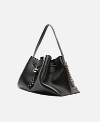Arezzo Alba Small Snap Button Shoulder Bag