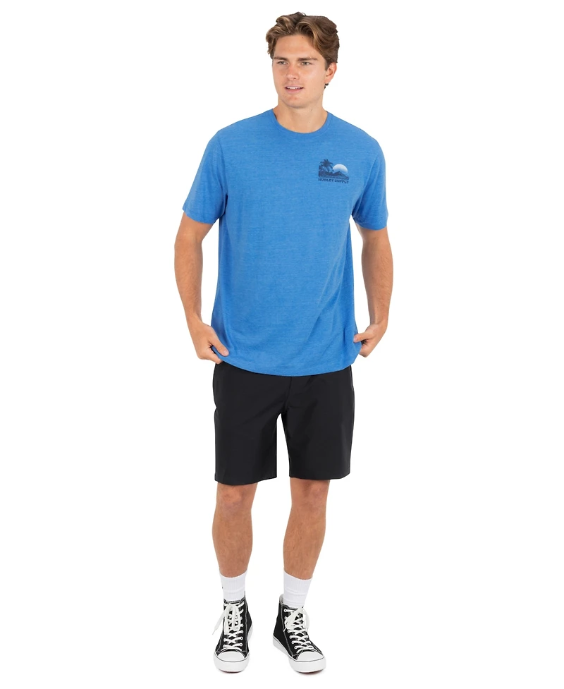 Hurley Men's Island Escape Short-Sleeve T-Shirt
