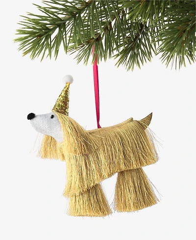 Holiday Lane Beauty Boom Fringe Poodle Ornament, Macy's Exclusive