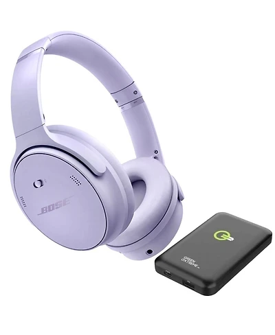 Bose QuietComfort Wireless Noise Cancelling Over-Ear Headphones With Power Bank