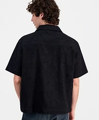 Hugo by Boss Men's Espino Embroidered Short-Sleeve Shirt