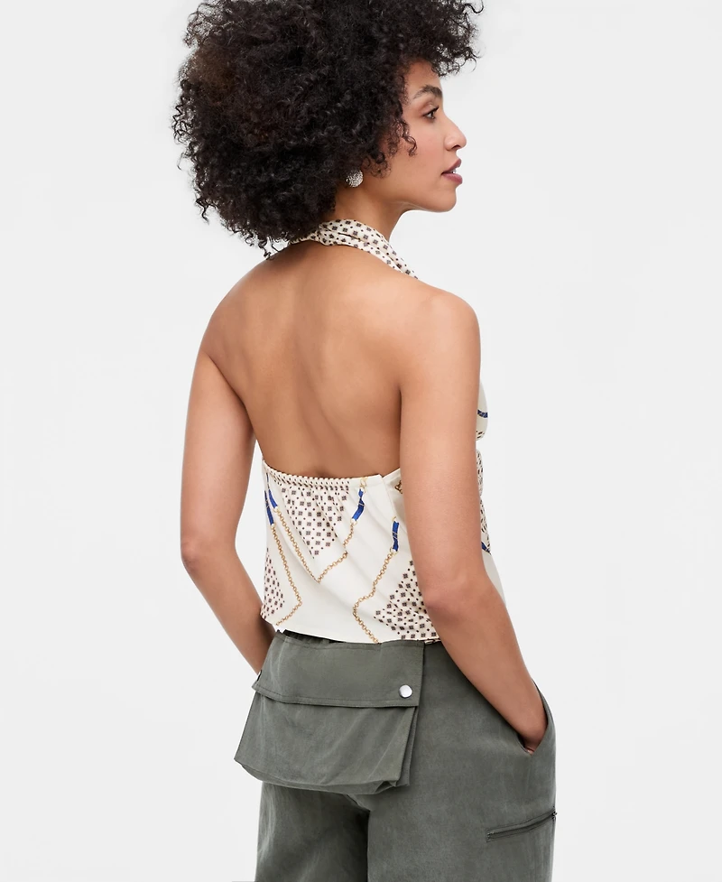 Women's Scarf Halter Top, Macy's Exclusive- Molly Rogers Capsule Collection