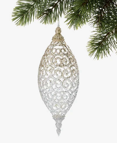 Holiday Lane Gilded Glamour Finial Ornament, Macy's Exclusive