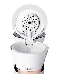 Melitta Vision 12-Cup Luxe Drip Coffee Maker with Revolving Dashboard Copper