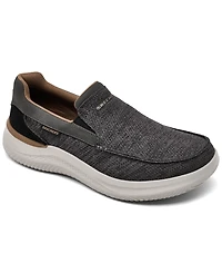 Skechers Men's Relaxed Fit: Hasting - Marco Slip-On Moc Casual Sneakers from Finish Line