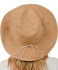 Marcus Adler Gem Stone Straw Cowboy Hat