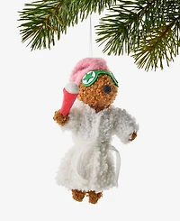 Holiday Lane Beauty Boom Felt Spa Dog Ornament, Macy's Exclusive