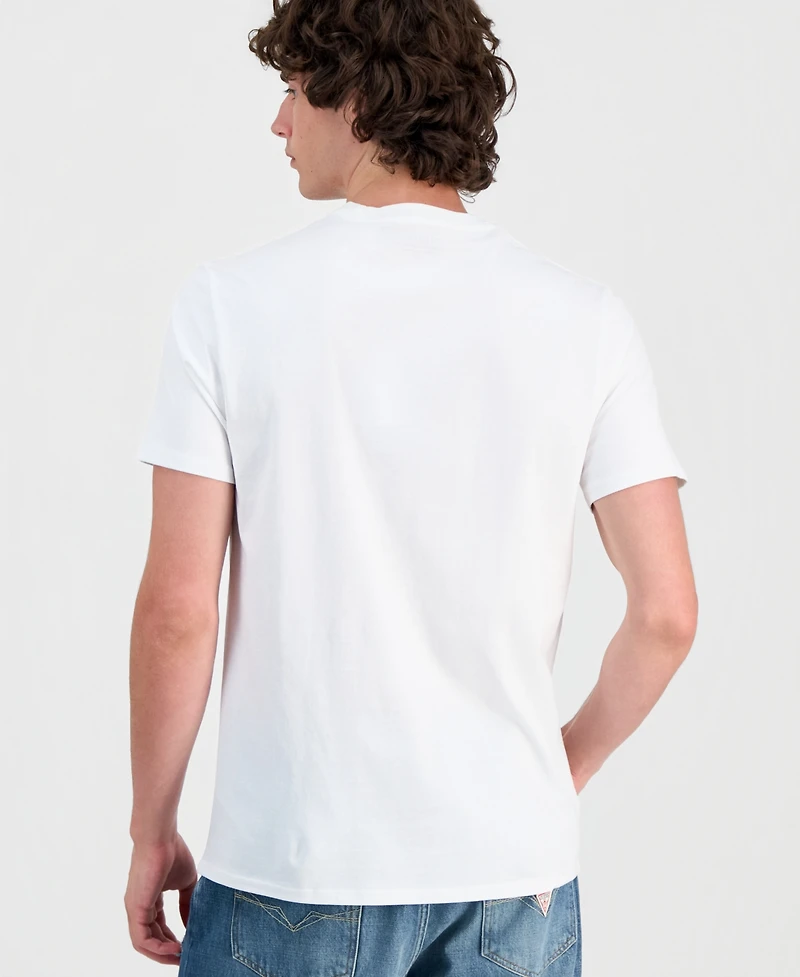 Guess Men's Sunset Triangle Graphic T-Shirt