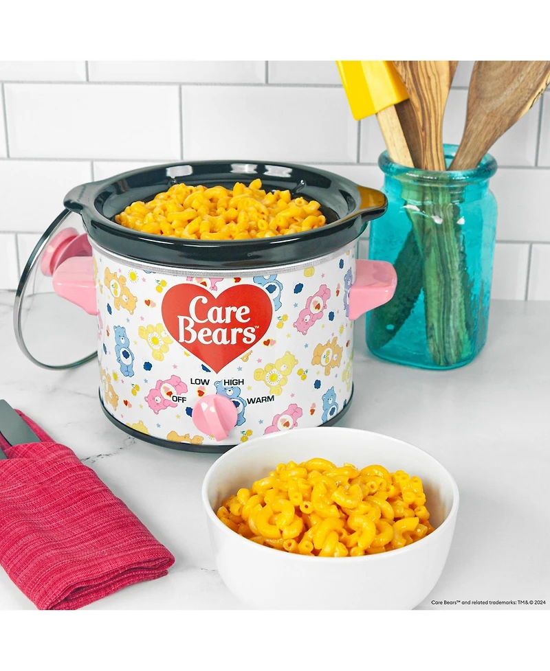 Uncanny Brands Care Bears 2qt Slow Cooker - Cook With Your Favorite Care Bear Characters
