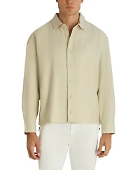 Karl Lagerfeld Paris Men's Regular-Fit Oversized Shirt Jacket
