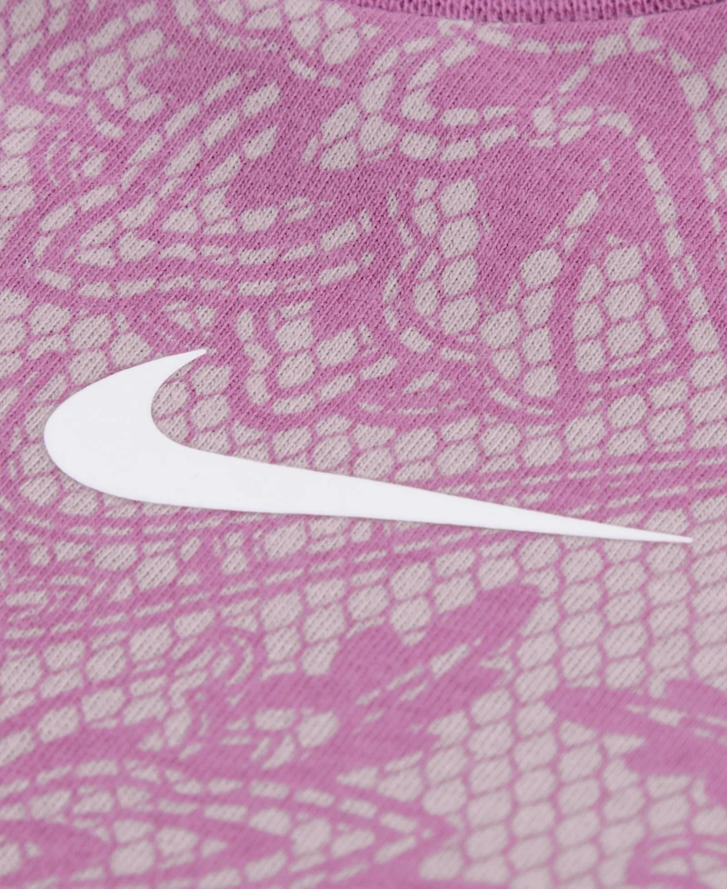 Nike Baby Girls' Crewneck Romper