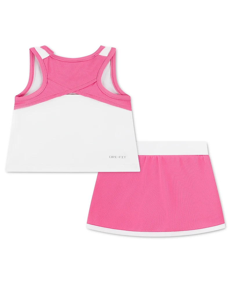 Nike Baby Girls' Sleeveless Tank Top and Skirt, 2-Piece Set