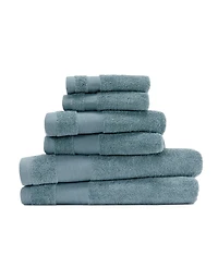 ienjoy Home 6-Pc. Cotton Bath Towel Set, 54" x 30"