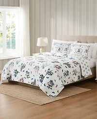 Portmeirion Botanic Garden Reversible 3-Pc. Quilt Set