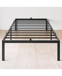 gaomon 14 Inch Bed Frame with Under Bed Storage, Heavy Duty Mattress Foundation, Easy Assembly, No Box Spring Needed