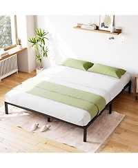 gaomon 16 in Bed Frame, Heavy Duty Metal Platform Bed Frame, Noise Free Full Bed Frame