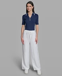 Karl Lagerfeld Paris Petite Pull-On Pants
