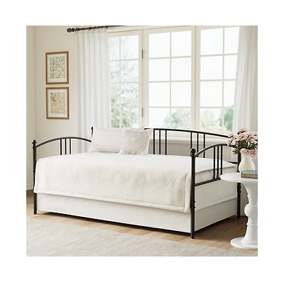 gaomon Daybed, Metal Sofa Bed Frame with Steel Slat Support for Living Room, Bedroom and Guest Room.