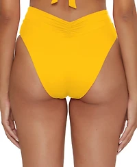 Becca Women's Color Code Carolina French Cut Hipster Swim Bottoms