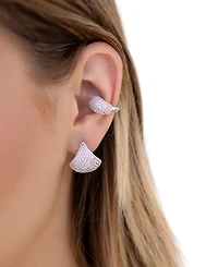 Ettika Pave Cuff Earrings