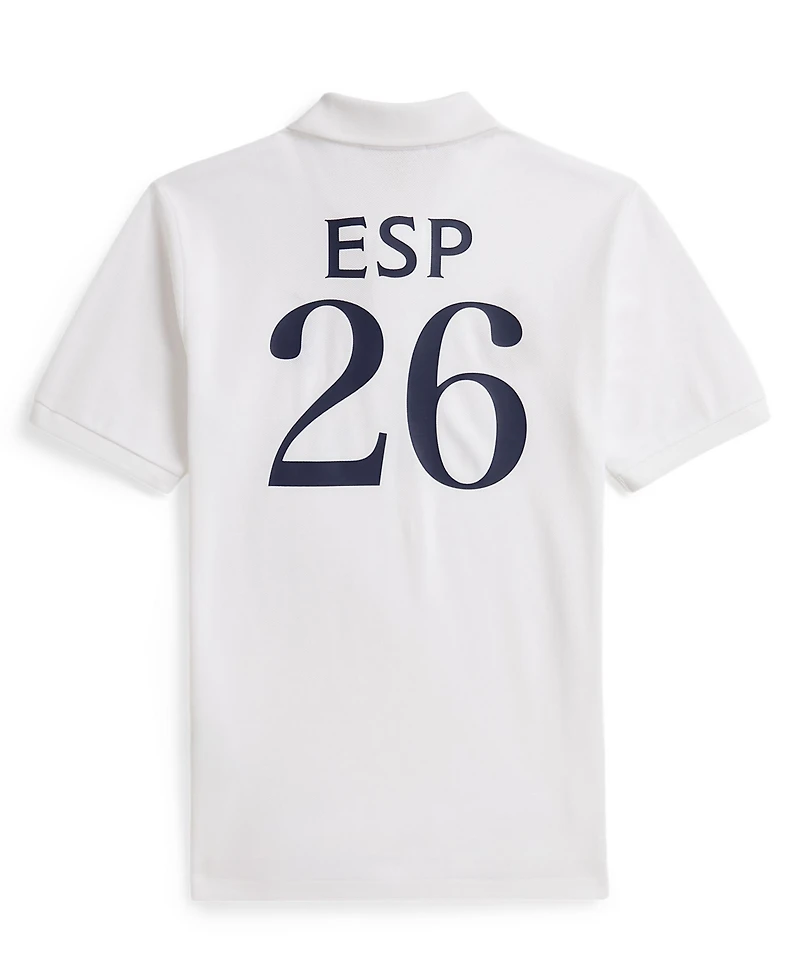 Polo Ralph Lauren Boys' 8-20 Spain Cotton Mesh Shirt