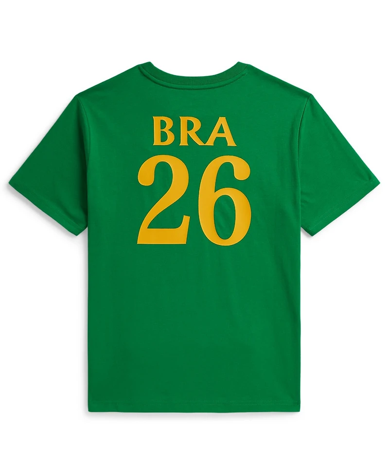 Polo Ralph Lauren Boys' 8-20 Brasil Cotton Jersey T-Shirt