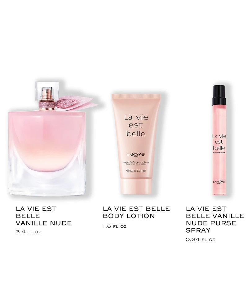 Lancome 3-Pc. La Vie Est Belle Vanille Nude Mother's Day Perfume and Body Lotion Set