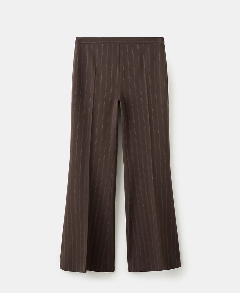 Mango Women's Pinstripe Suit Trousers
