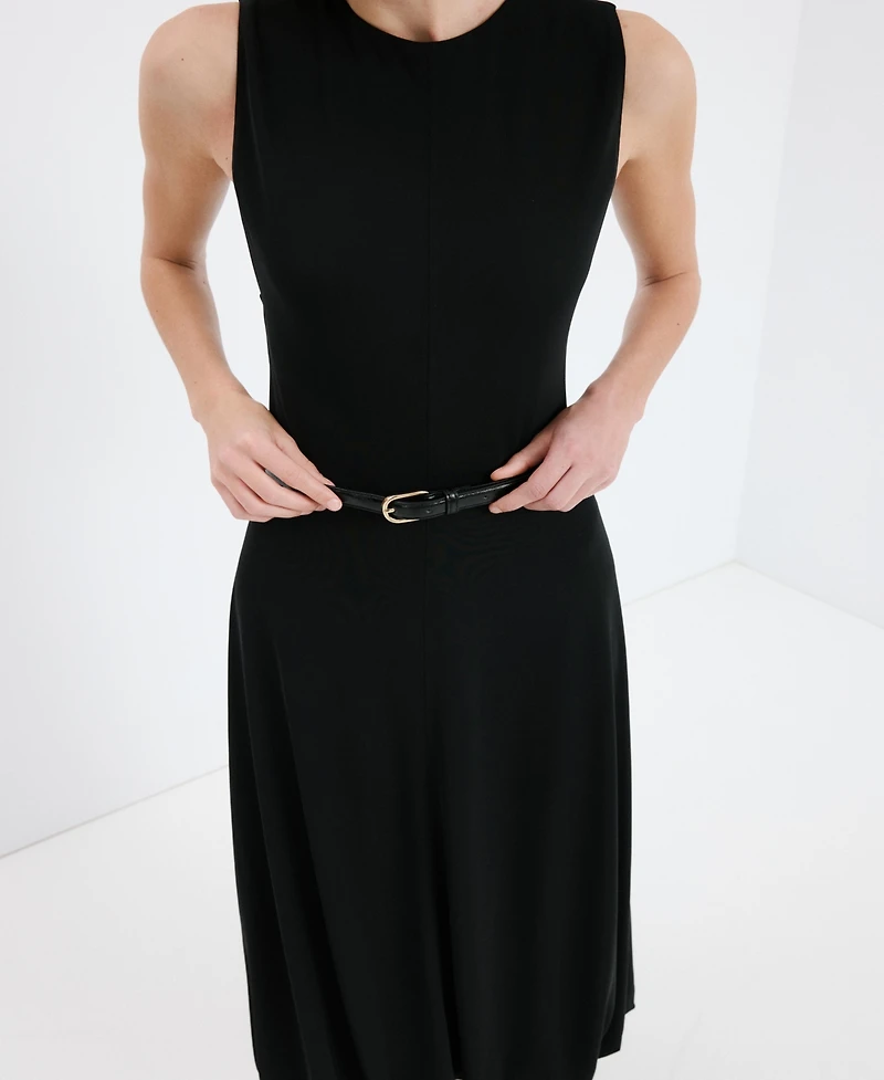 Mango Women's Flared Cotton Dress