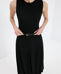 Mango Women's Flared Cotton Dress