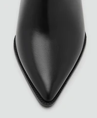 Mango Women's Block Heel Ankle Boots