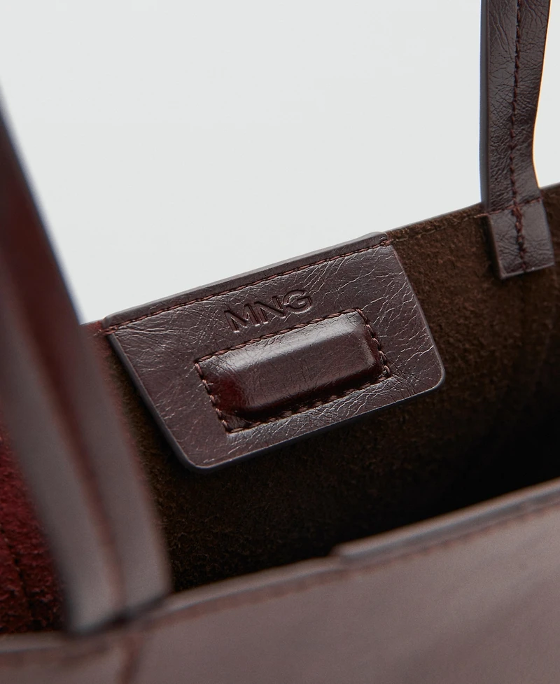 Mango Women's Medium Shopper Bag