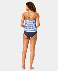 Anne Cole Women's Easy Tri V-Neck Tankini Top