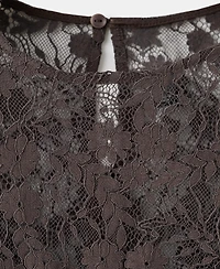 Mango Women's Combined Lace Dress