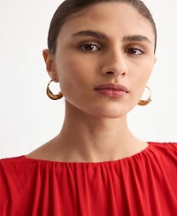 Mango Women's Draped Flared Dress