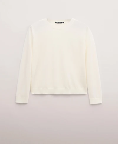 Mango Women's Wool Round-Neck Sweater