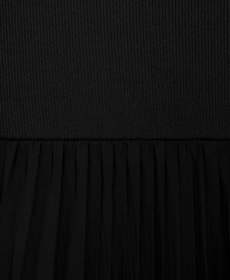 Mango Women's Pleated Long Dress