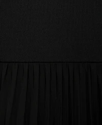 Mango Women's Pleated Long Dress