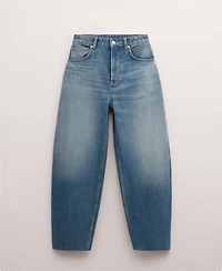 Mango Women's High-Rise Balloon Jeans