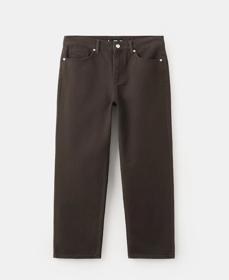 Mango Women's Mid-Rise Straight Jeans