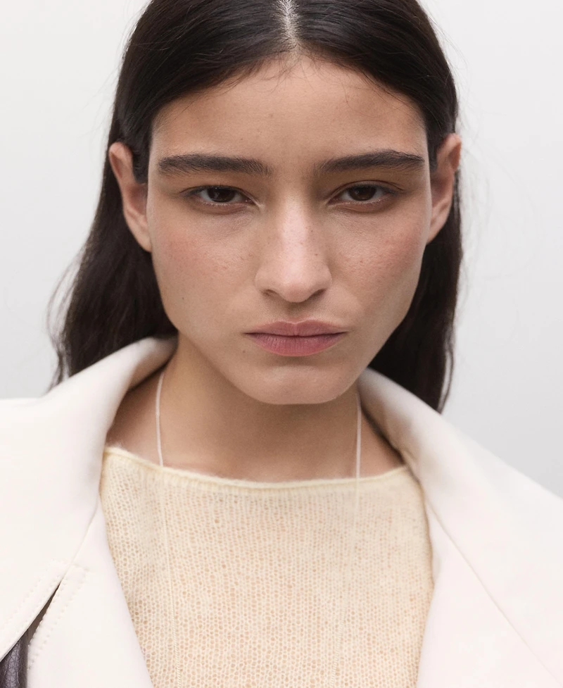 Mango Women's Semi-Transparent Alpaca Sweater