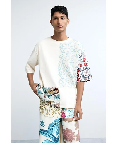 Desigual Men's Patchwork T-shirt