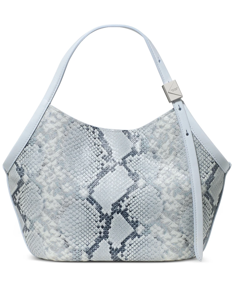 kate spade new york Leather Deco Embossed Medium Tulip Tote Bag