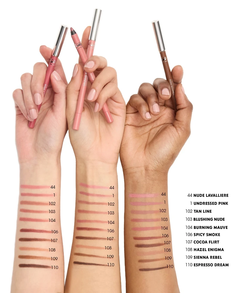 Yves Saint Laurent Kiss Shaper Sculpting Lip Liner, 0.04 oz.