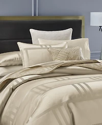 Hotel Collection Structure Gold 3-Pc. Duvet Cover Set, King, Exclusively at Macy's