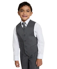 Haggar Little Boys 4 Piece Vest Set